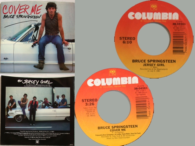 Bruce Springsteen - COVER ME / JERSEY GIRL